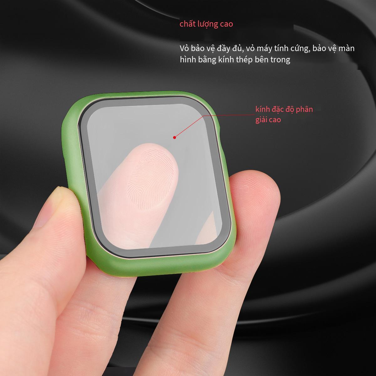Đảm bảo chất lượng phù hợp với màng bảo vệ Apple Watch tích hợp vỏ PC chống nước toàn diện Iwatch7654321se