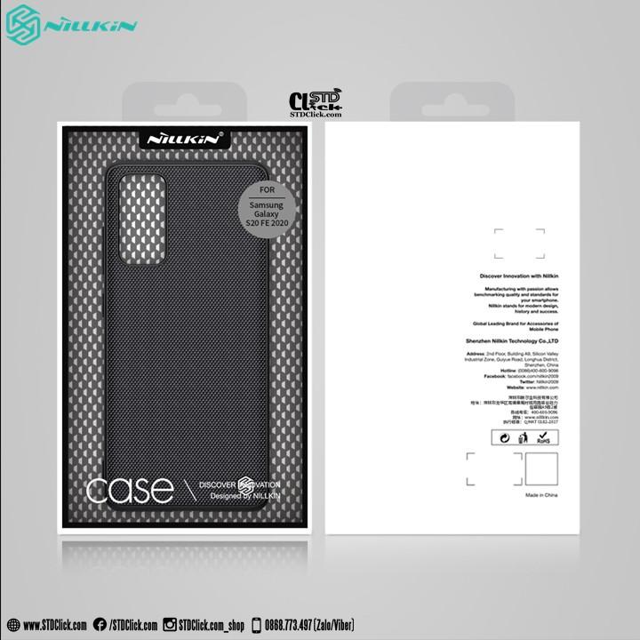 ỐP LƯNG DÀNH CHO ĐIỆN THOẠI SAMSUNG GALAXY S20 FE NILLKIN TEXTURED