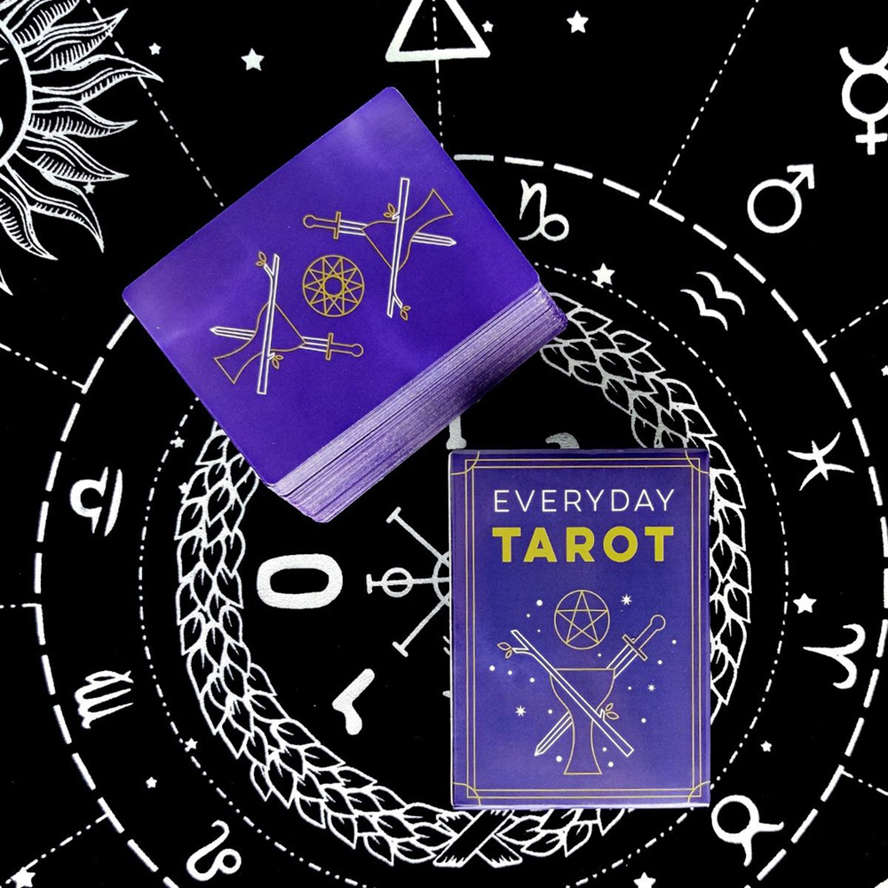 Bộ Bài Everyday Tarot 78 Lá Bài Tặng Đá Thanh Tẩy