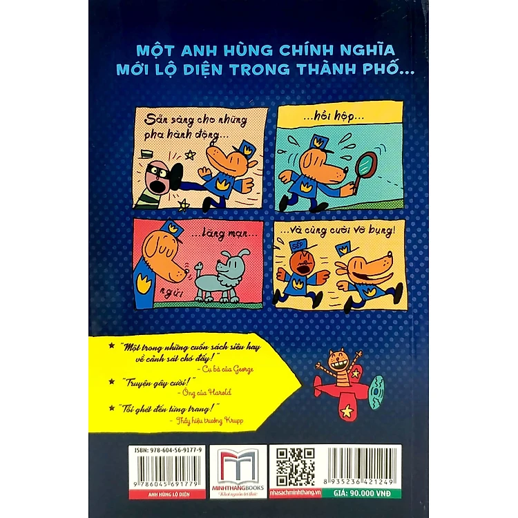 Dog Man 1 - Anh Hùng Lộ Diện (Bìa Mềm)