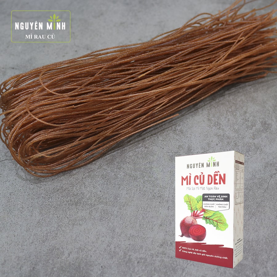 Mì rau củ Nguyên Minh vị củ dền hộp 300gram