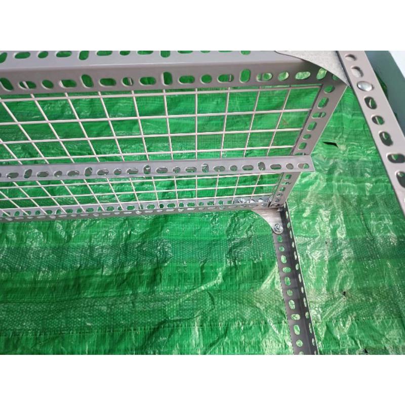 Kệ sắt v lỗ Rộng 40cm x Dài 80cm .x Nhiều tầng