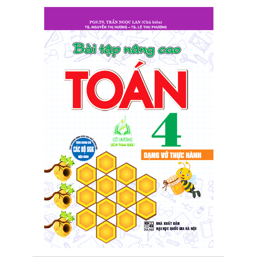 Sách - Bài tập nâng cao toán 4 dạng vở thực hành