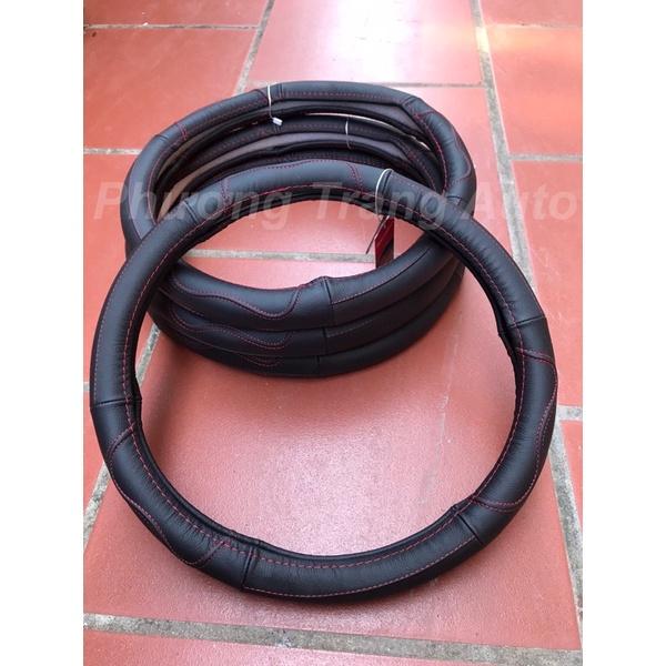 Bọc vô lăng Sparco cao cấp, logo kim loại - size 38, phù hợp cho mọi dòng xe 4 chỗ và 7 chỗ.