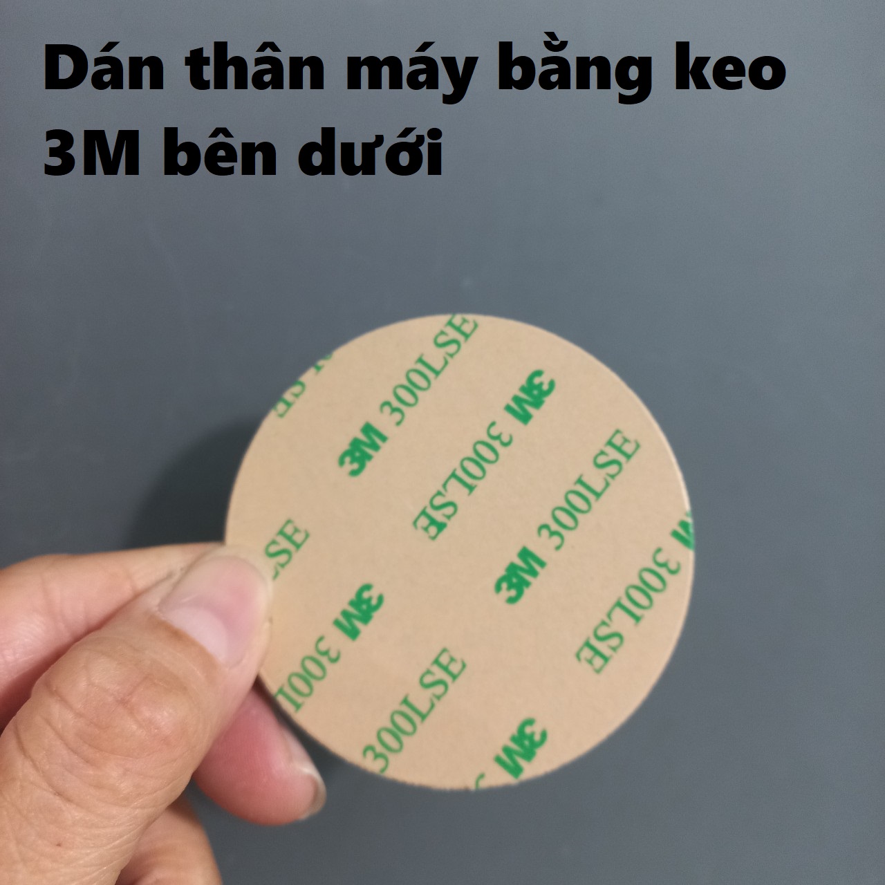 Miếng kim loại dán lưng điện thoại để dùng với sò lạnh nam châm hay giá đỡ nam châm