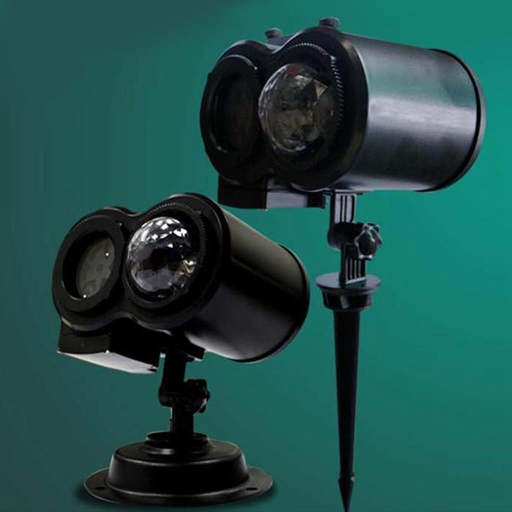 Christmas Projector Light LED Moving Outdoor Indoor Landscape Stage RGBW Lamp