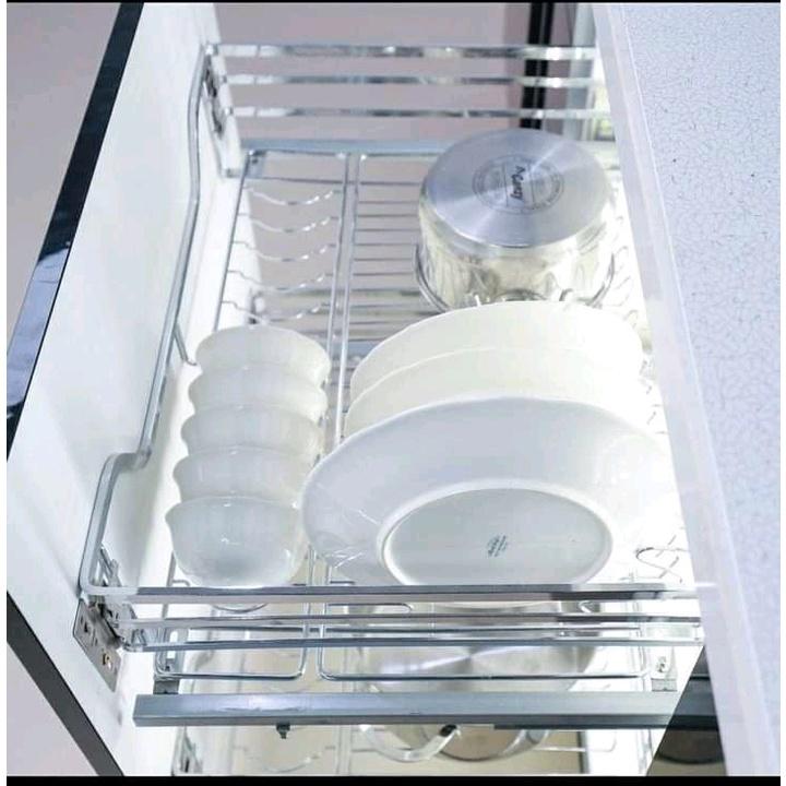Gía Bát Đĩa Tủ Dưới Inox 304