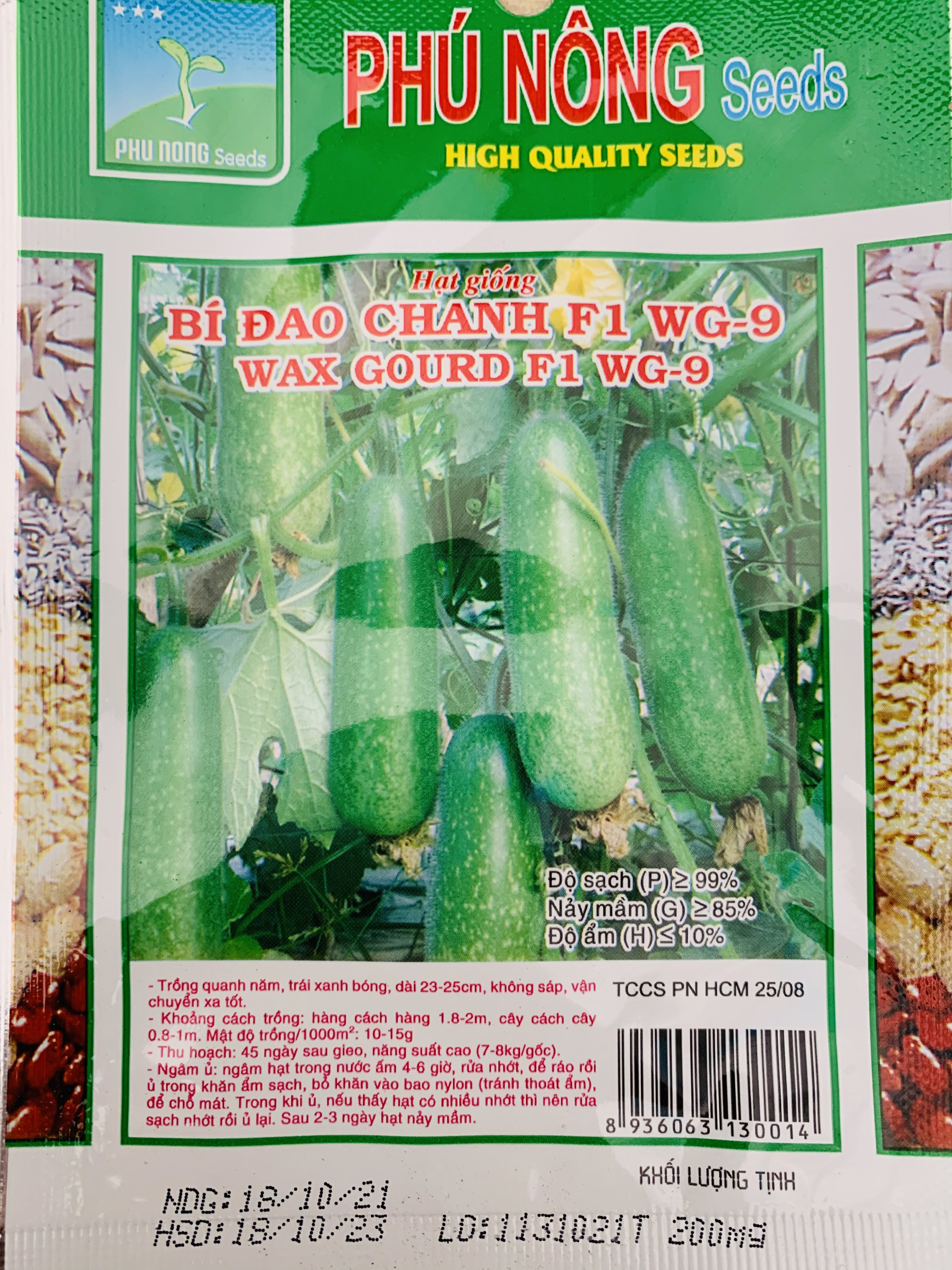 Hạt giống bí đao
