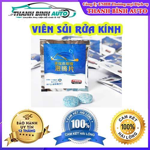 Combo 10 Viên Sủi Rửa Kính Ô Tô