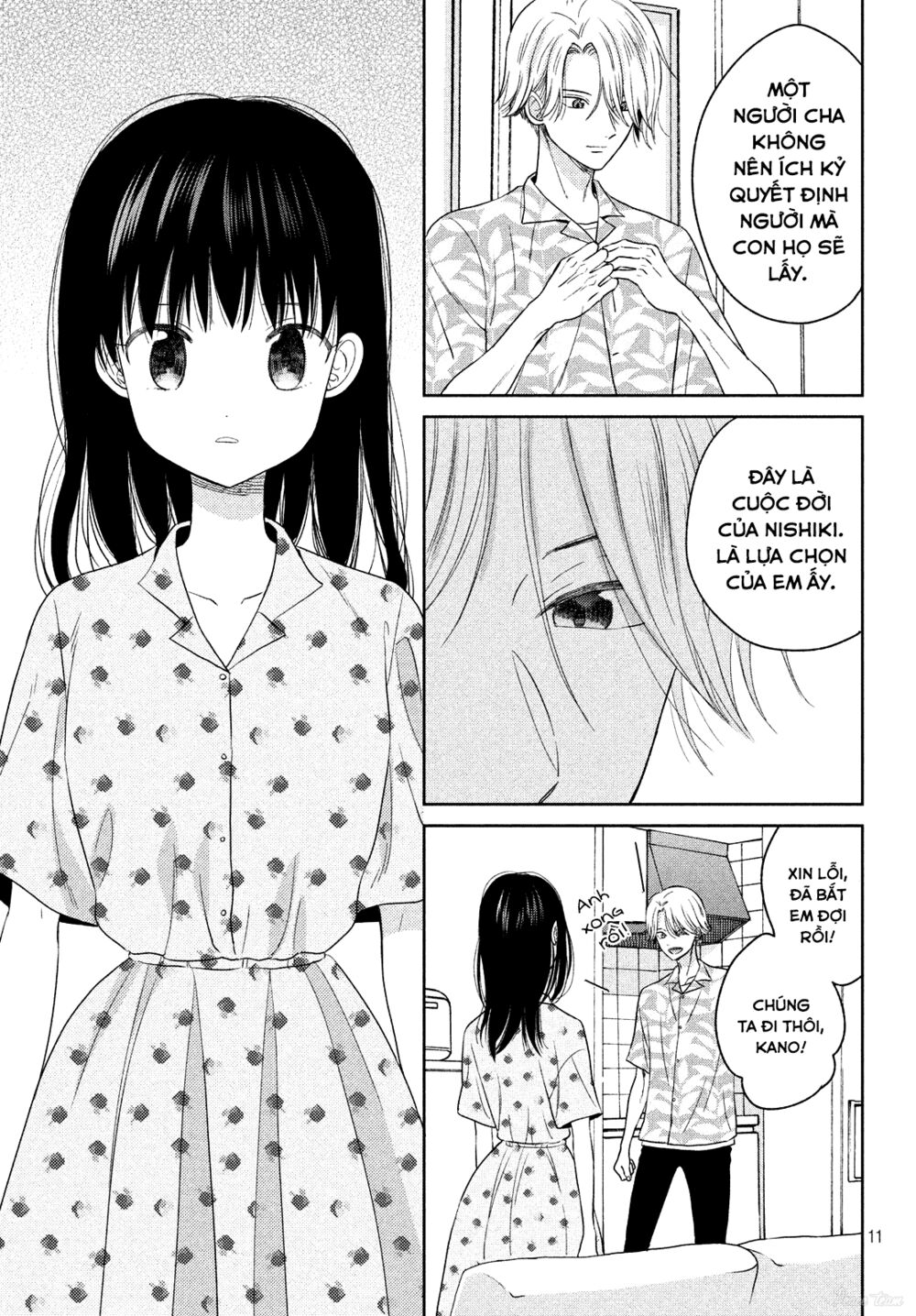 cô dâu (←chưa cưới) của atsumori-kun chapter 12 11