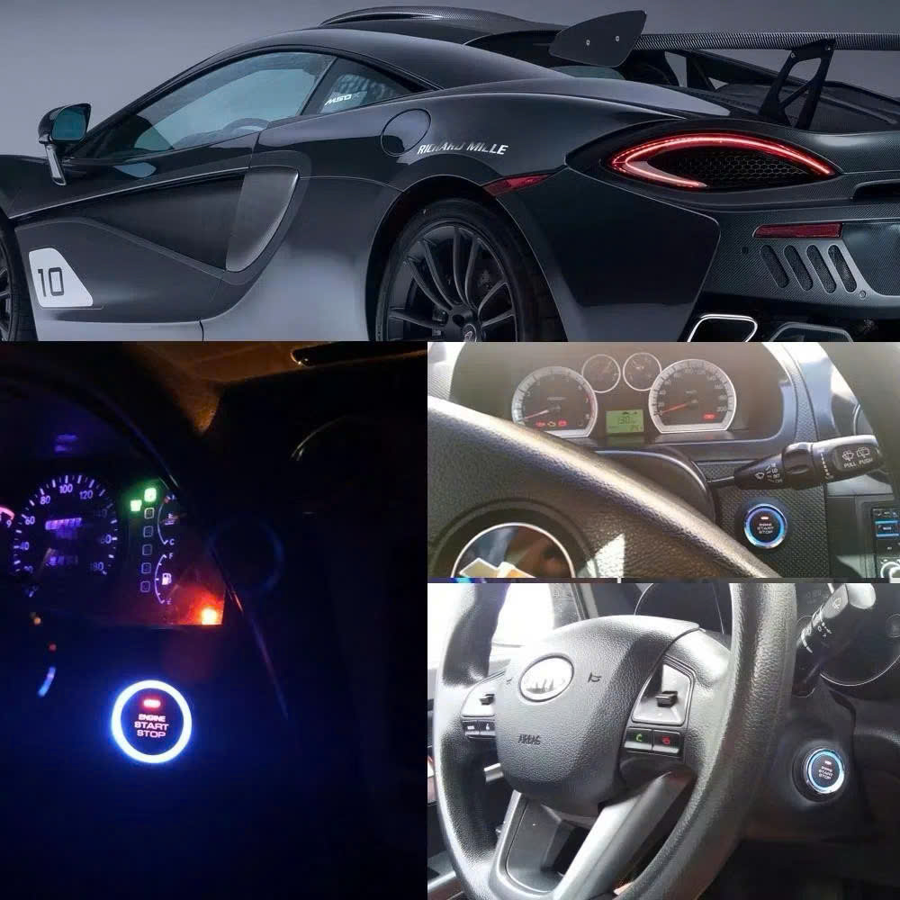 Smartkey Ô Tô Có App Đề Nổ Từ Xa – Điều Khiển Xe Từ Điện Thoại, Tự Động Đóng Mở Cửa, Nâng Cấp Xe Hiện Đại, đèn trang trí