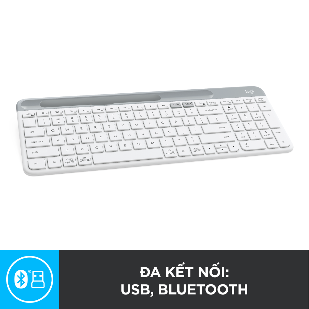 Bàn Phím Không Dây Bluetooth Logitech K580 - Hàng Chính Hãng