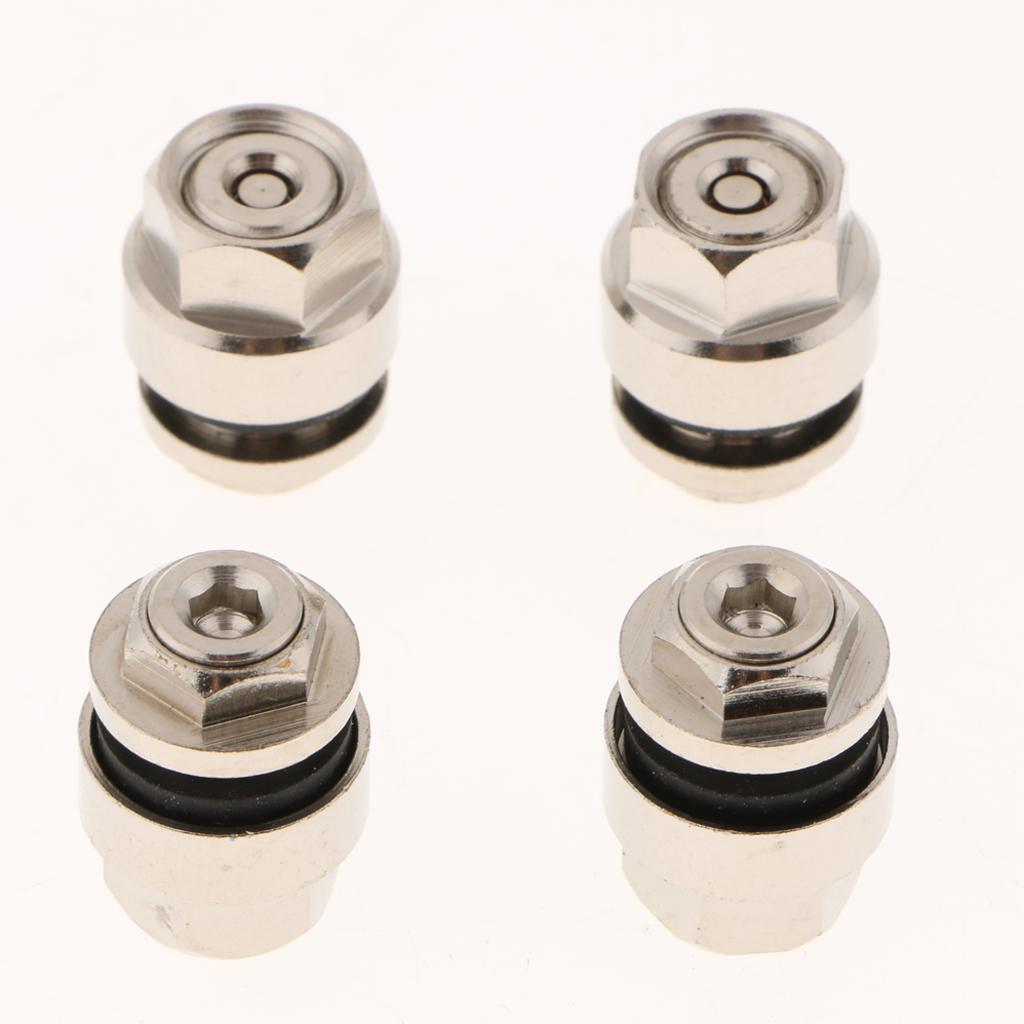 7Pcs/set Flush Mount Valve Stems Wheel Valves | Metal / Invisible Valves