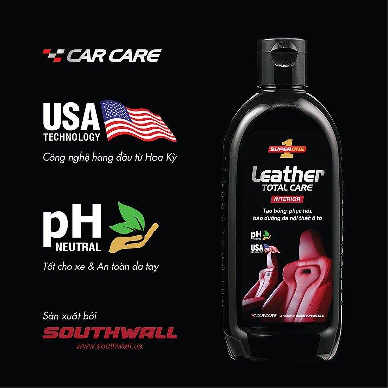 Kem Chăm Sóc Da Nội Thất Toàn Diện SUPERONE Leather Total Care - Interior SOUTHWALL B101