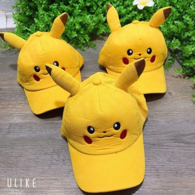 MŨ LƯỠI TRAI PIKACHU CHO BÉ