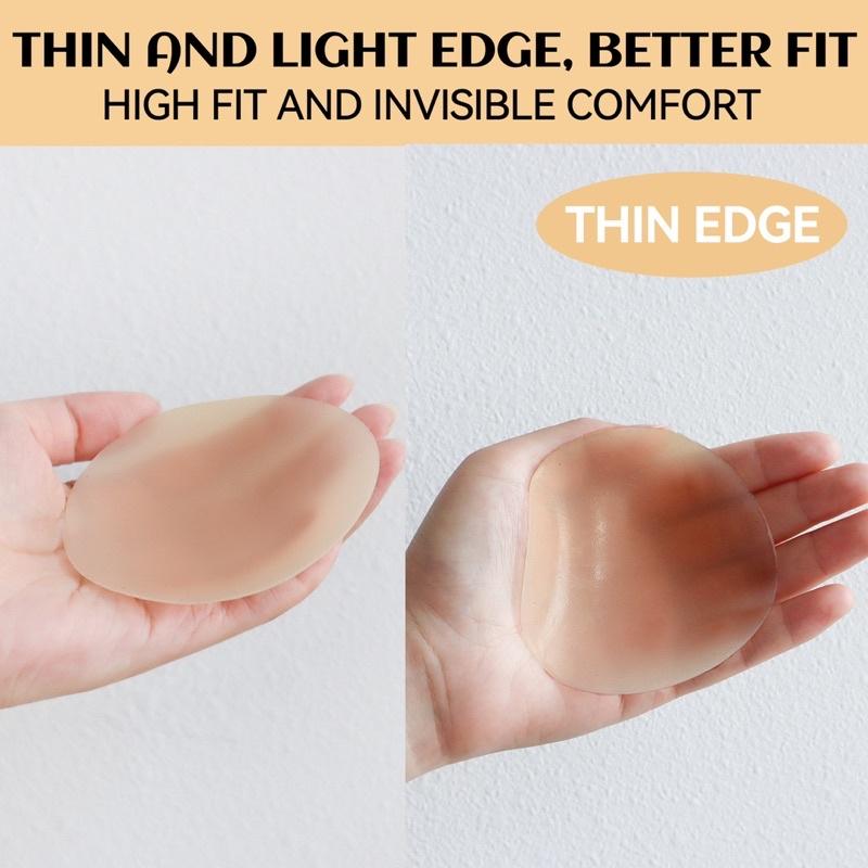 Bộ 2 Miếng Dán Ngực Silicone Tái Sử Dụng