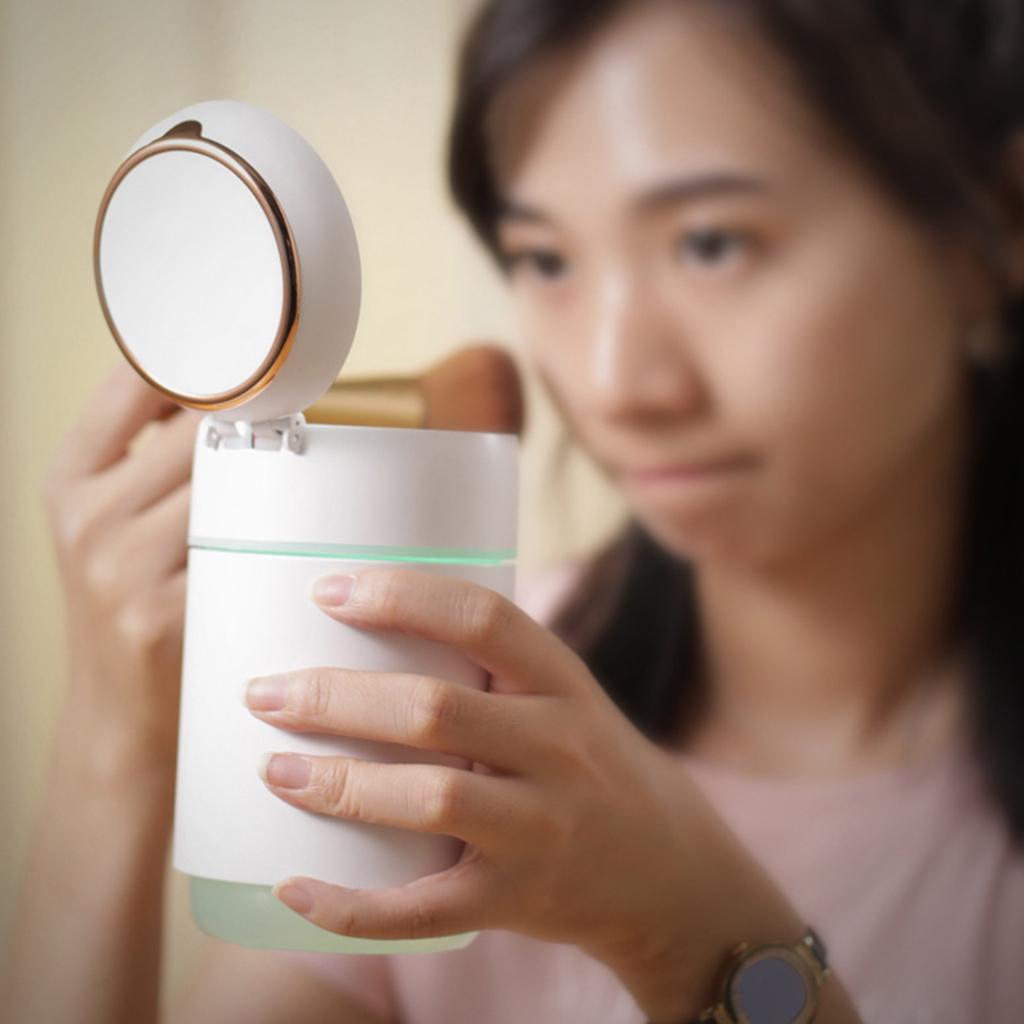 Portable Humidifier LED Night Light Tabletop Air Purifier 2 Modes