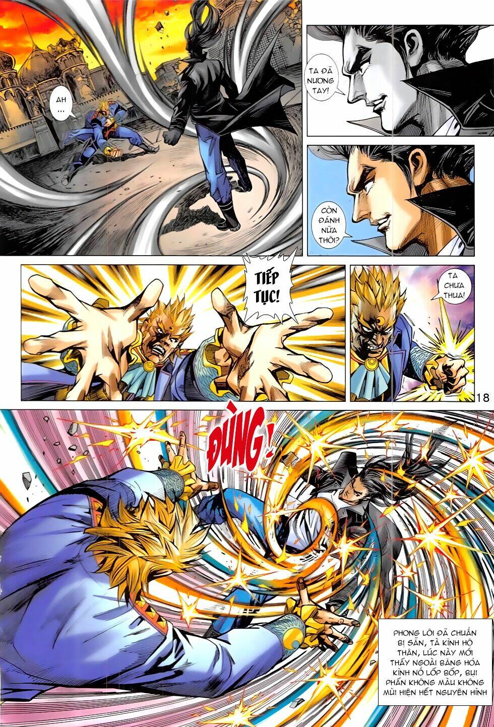 tân tác long hổ môn chapter 823 18