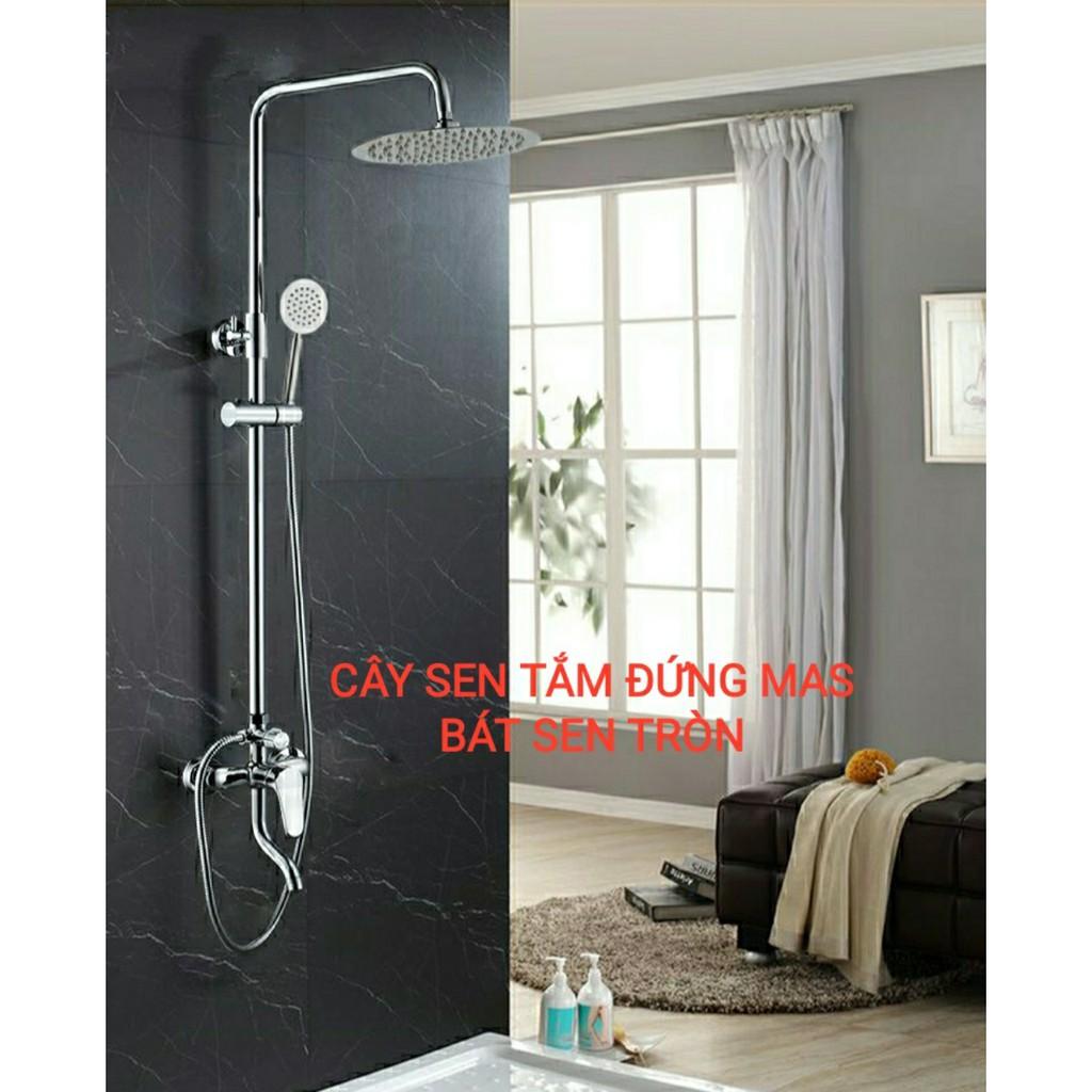 Cây sen tắm đứng bát sen tắm tròn MAS