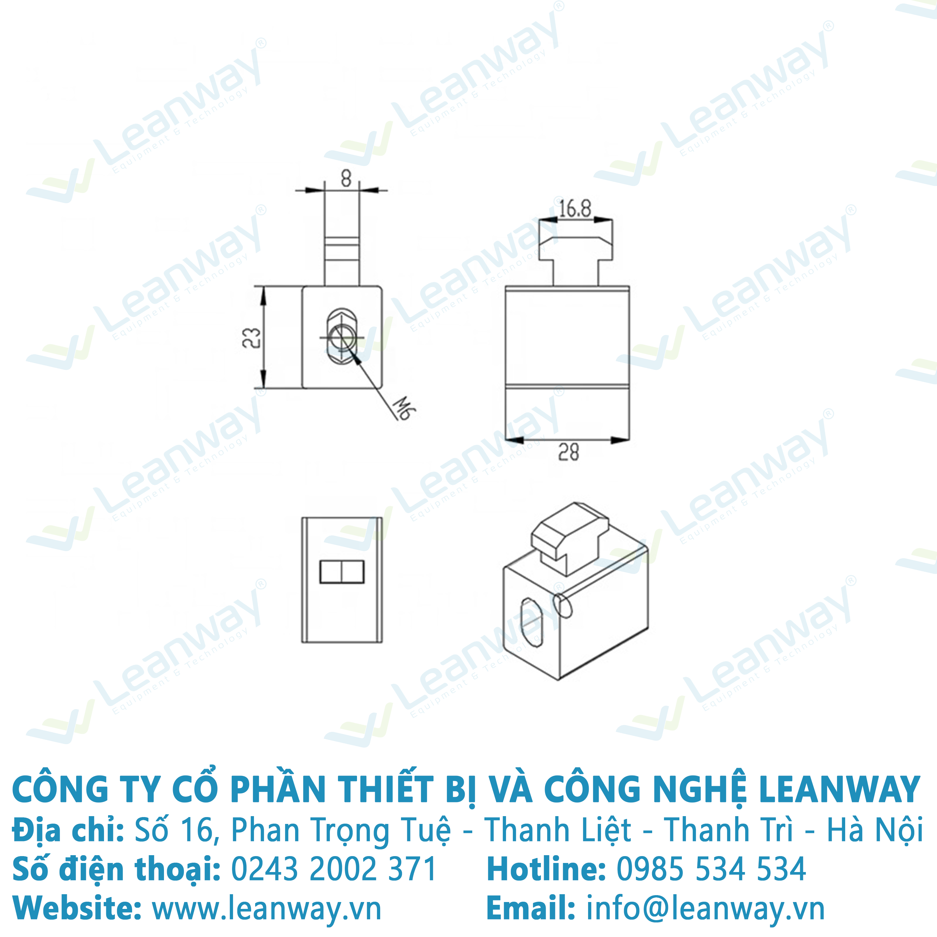 Block gắn Panel