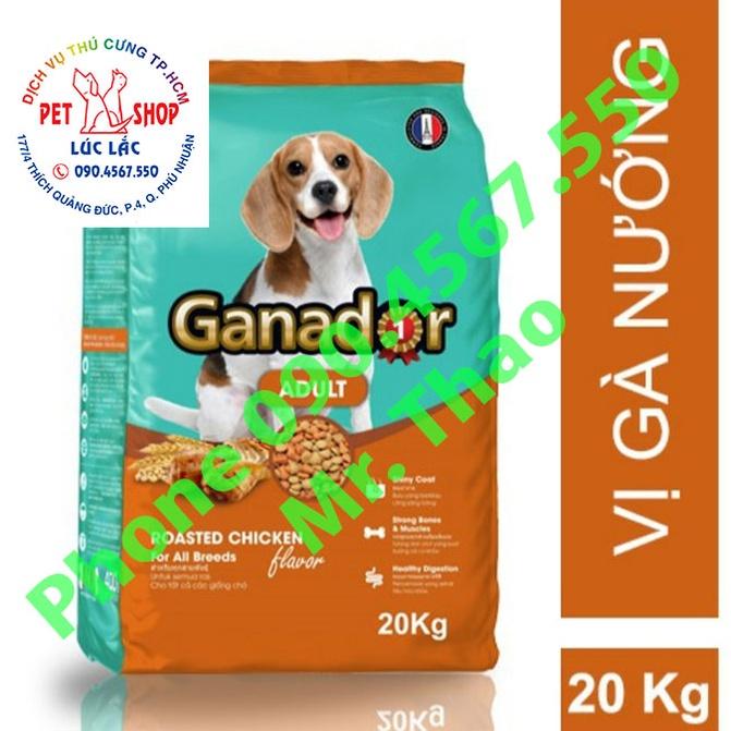 [ 20KG ] Thức ăn cho chó trưởng thành Ganador vị gà nướng - Ganador Adult Roasted Chicken Flavor [ 20KG ] 