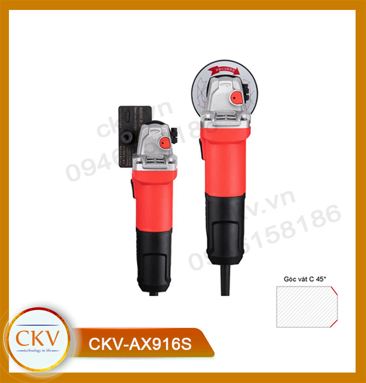 Máy vát mép điện cầm tay chạy bằng điện chính xác C0.1-C4.0 CKV-AX916S