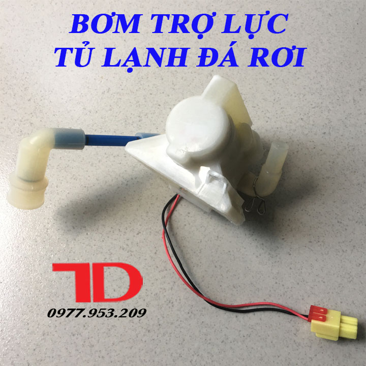 Bơm trợ lực tủ lạnh đá rơi