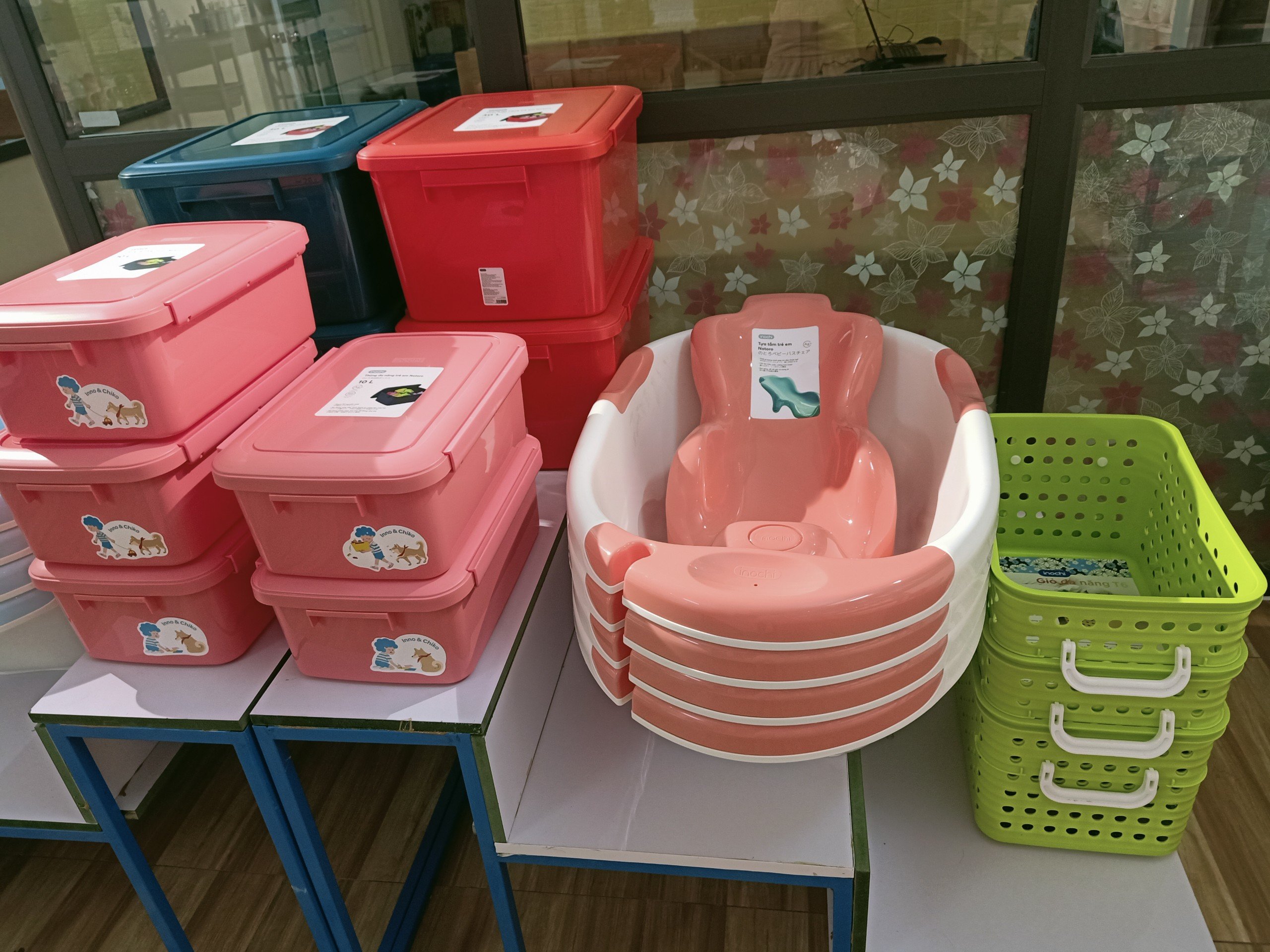 Thau Tắm Trẻ Em Notoro Plus - Chậu Tắm Cho Bé Hàng Cao Cấp Sản Xuất Theo Tiêu Chuẩn Nhật Bản Inochi