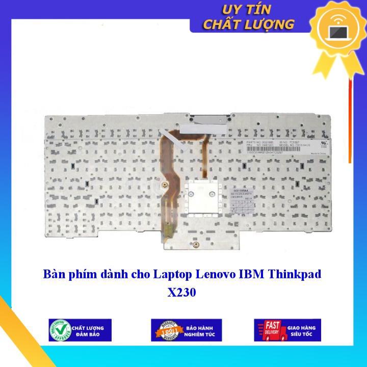 Bàn phím dùng cho Laptop Lenovo IBM Thinkpad X230 - Hàng Nhập Khẩu New Seal