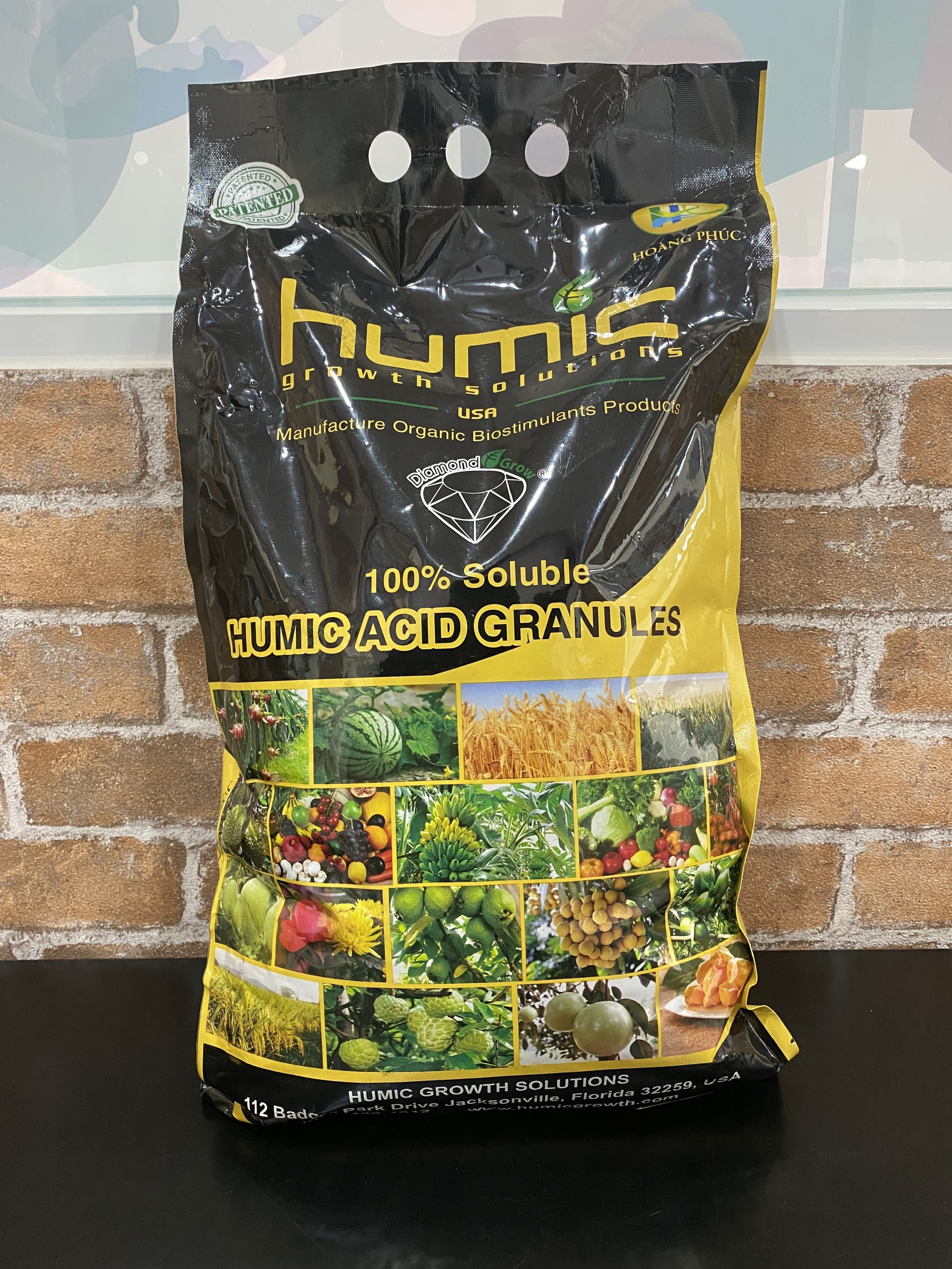 PHÂN BÓN HUMIC ACID GRANULES 99%