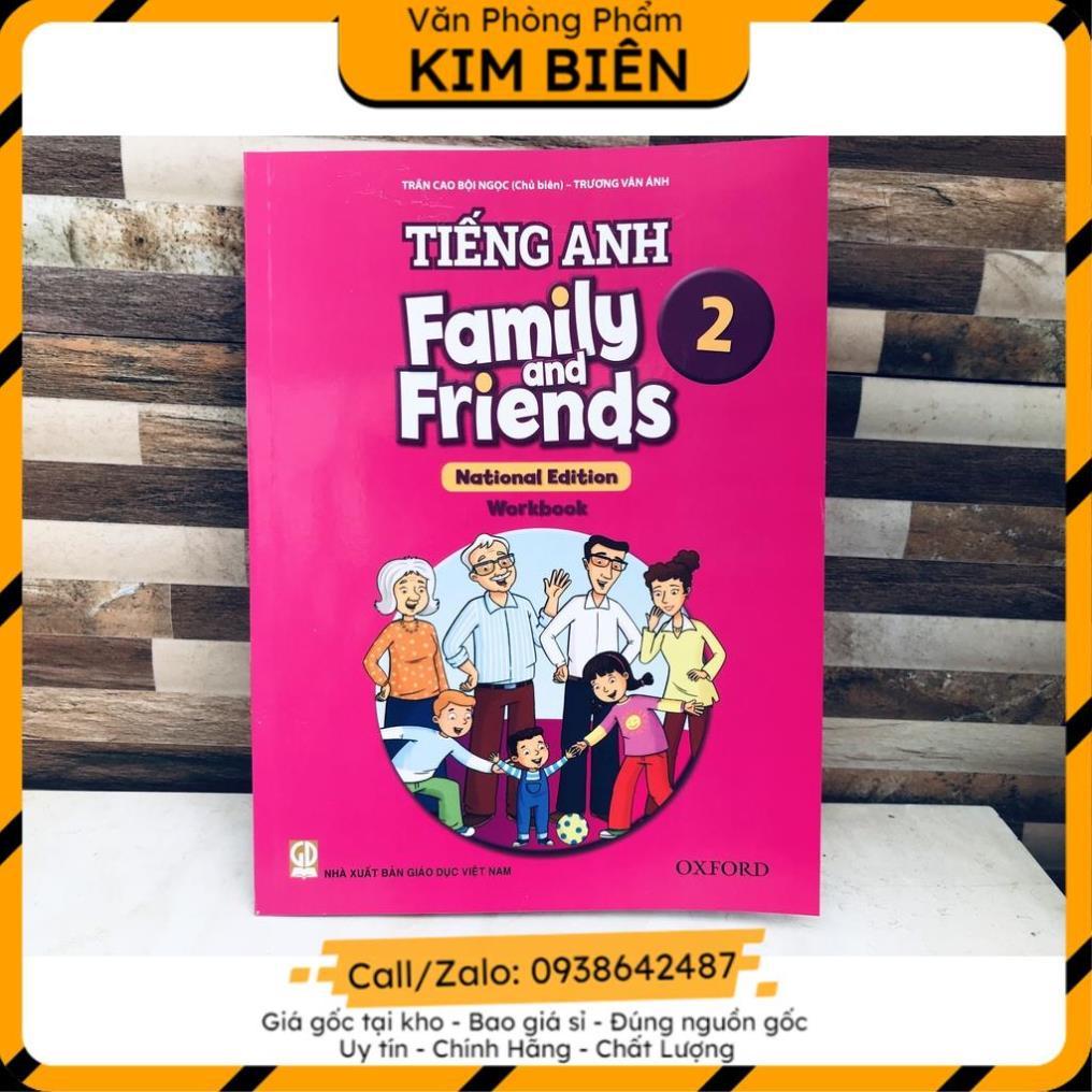 ️sỉ vpp,sẵn hàng️ Tiếng anh lớp 2 family and friends chan troi sang tao - VPP Kim Biên