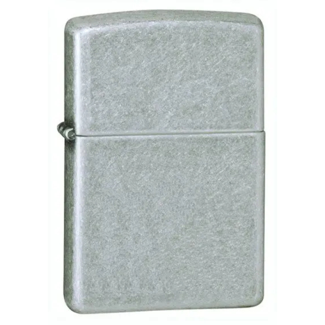 Bật lửa Zippo Antique Silver Plate - Dòng Mạ Bạc Giả Cổ Chính Hãng Mỹ, Vỏ Đồng Thau Bền Bỉ, Phong Cách Retro Độc Đáo