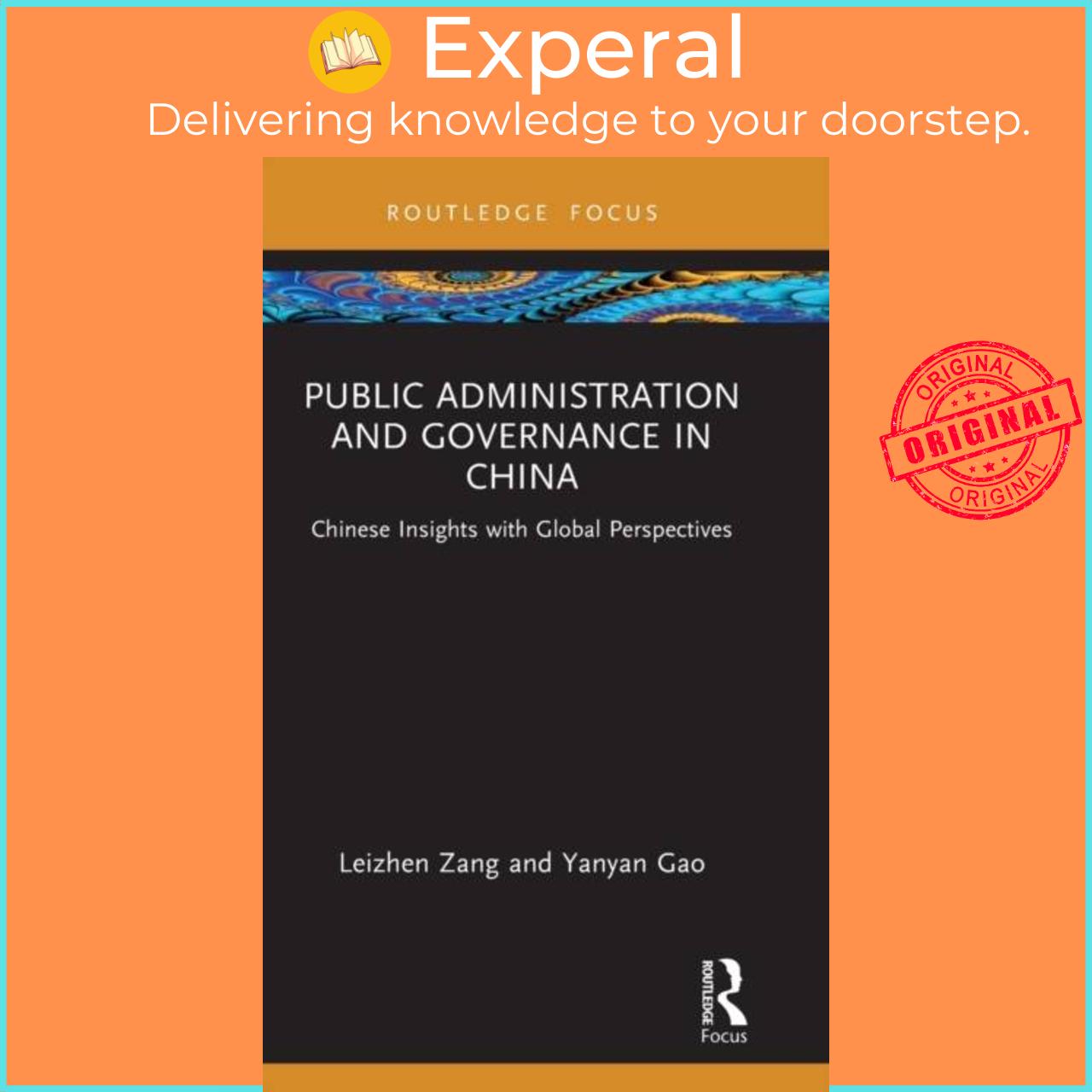 Sách - Public Administration and Governance in China - Chinese Insights with Globa by Yanyan Gao (UK edition, hardcover)