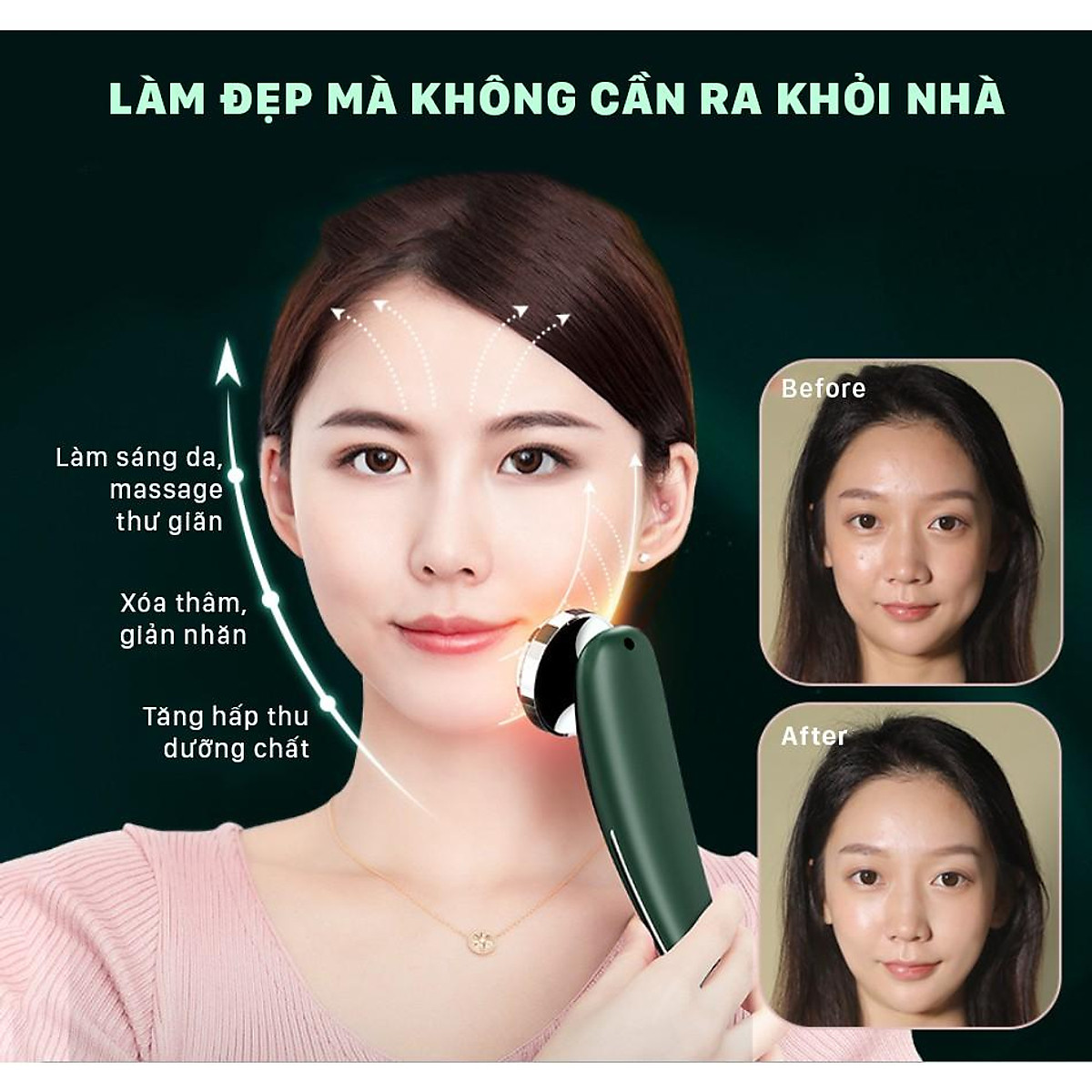 Máy massage mặt XL06 siêu tiện dụng-HT