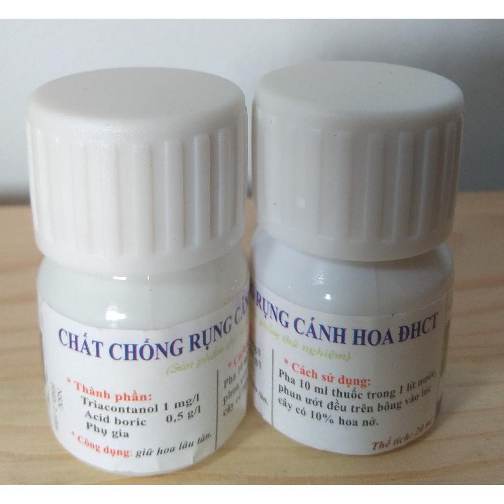 Combo 2 chai chống rụng cánh hoa dành hoa mai, phong lan, hoa giấy - chai 20 ml