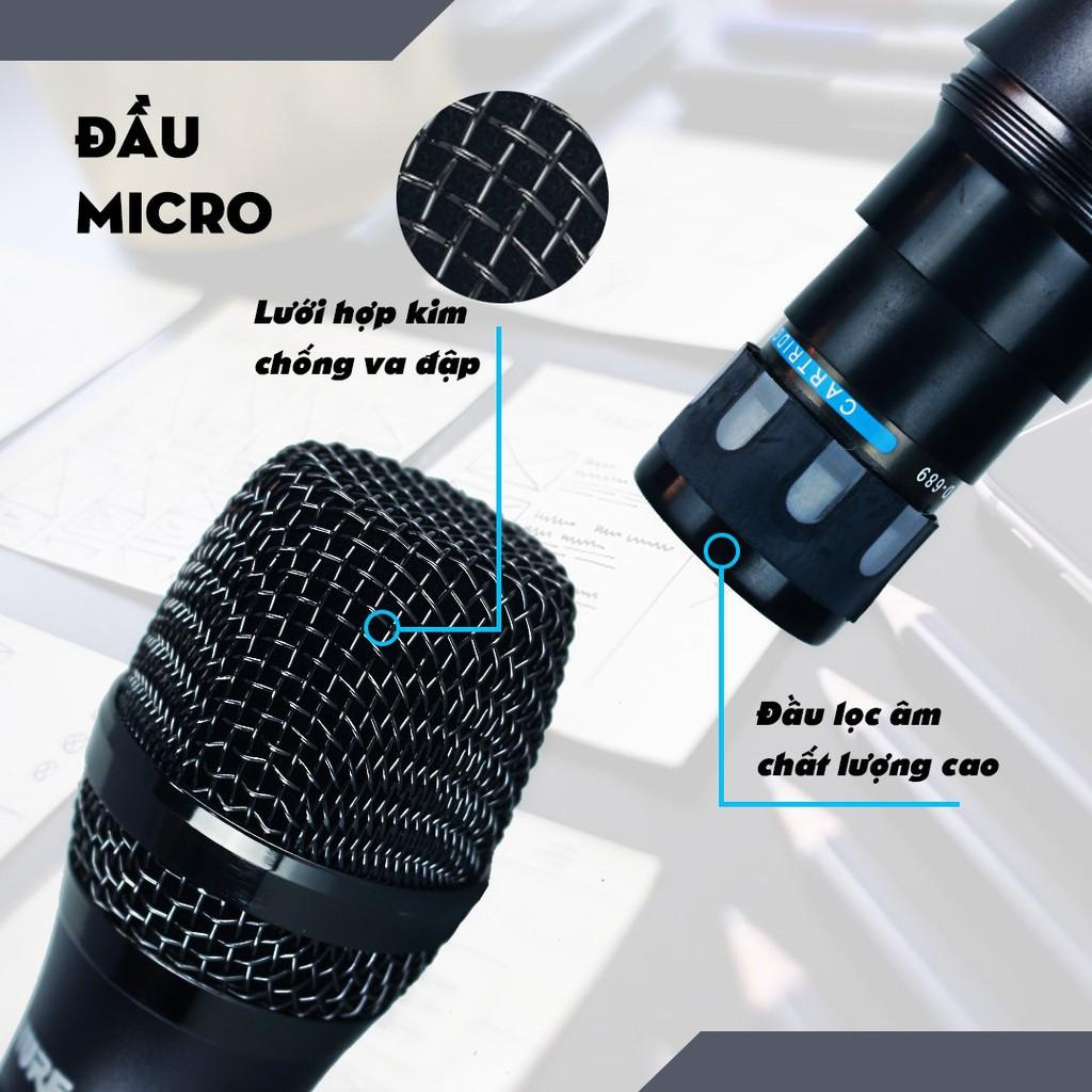 Micro Karaoke Không Dây U2000 - Toàn Thân Hợp Kim Nhôm