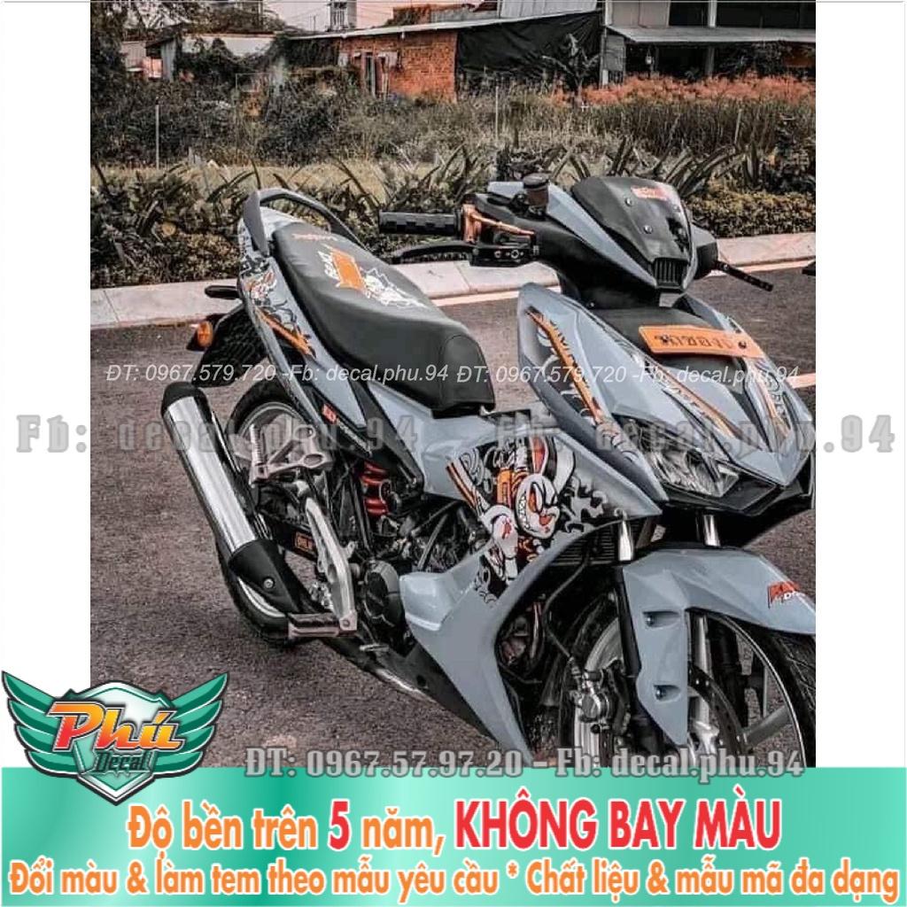 Tem Rời Winner X Xám Xi măng thỏ