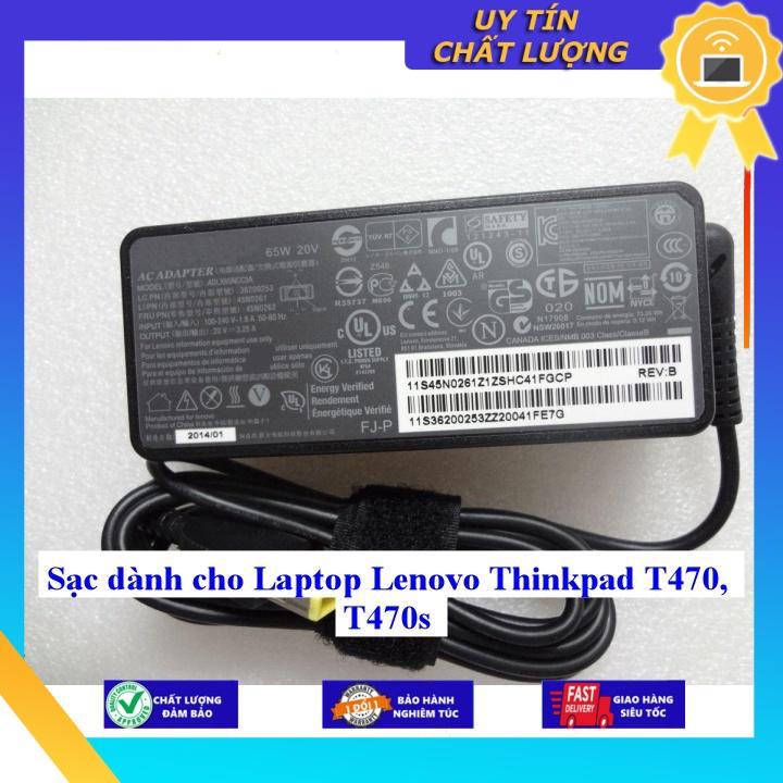 Sạc dùng cho Laptop Lenovo Thinkpad T470 T470s - Hàng Nhập Khẩu New Seal