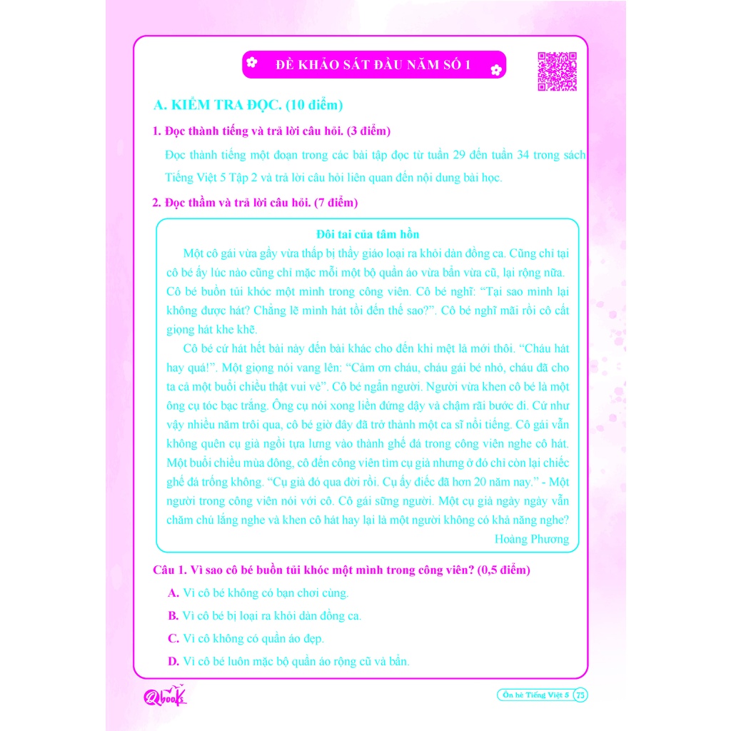 Combo Ôn Hè Toán và Tiếng Việt 5 - Dành cho học sinh lớp 5 lên 6