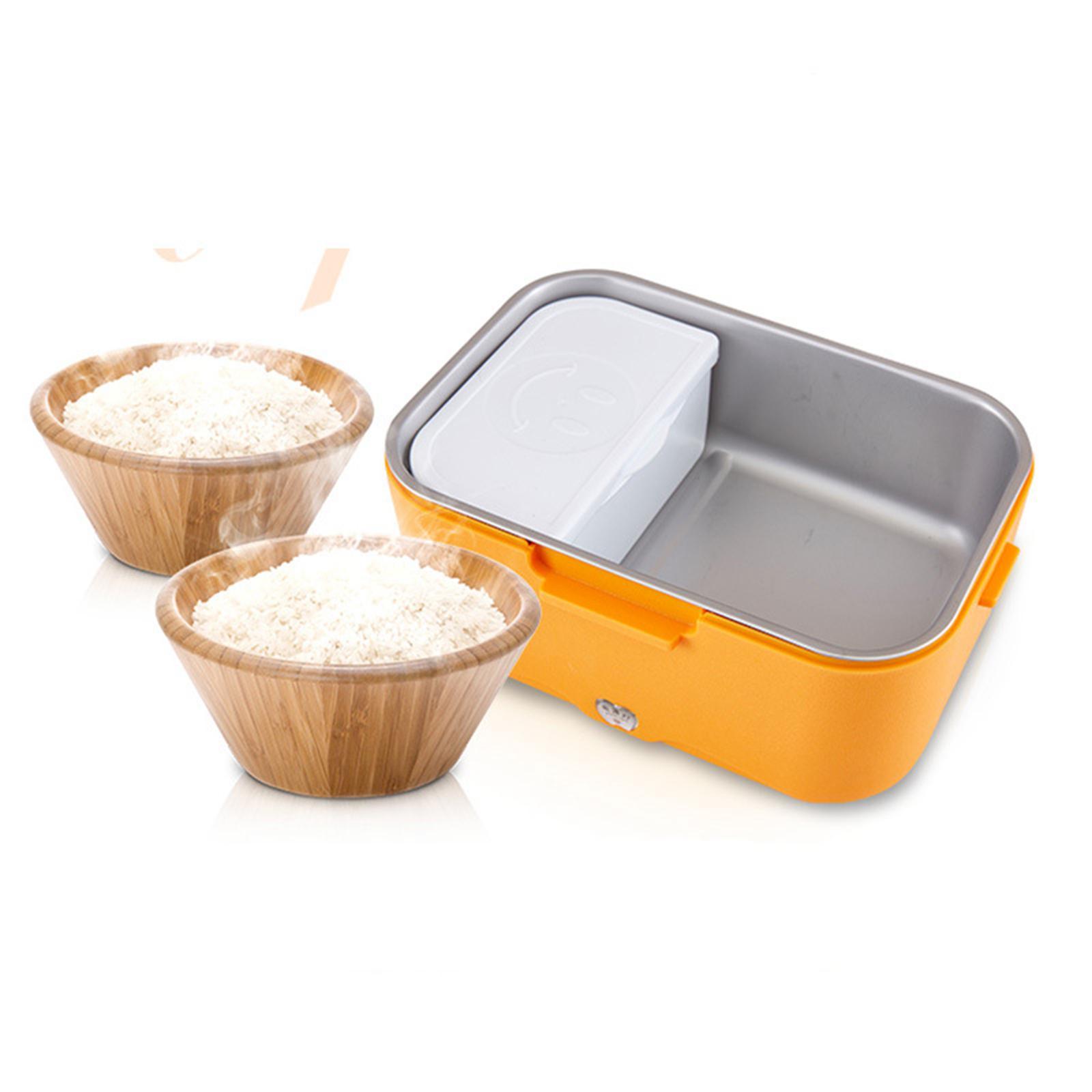 Car Lunch Box Food Heater Leakproof Portable for Office Adults