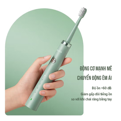 Bàn chải đánh răng điện sóng siêu âm FT1701VN - Hàng Chính Hãng