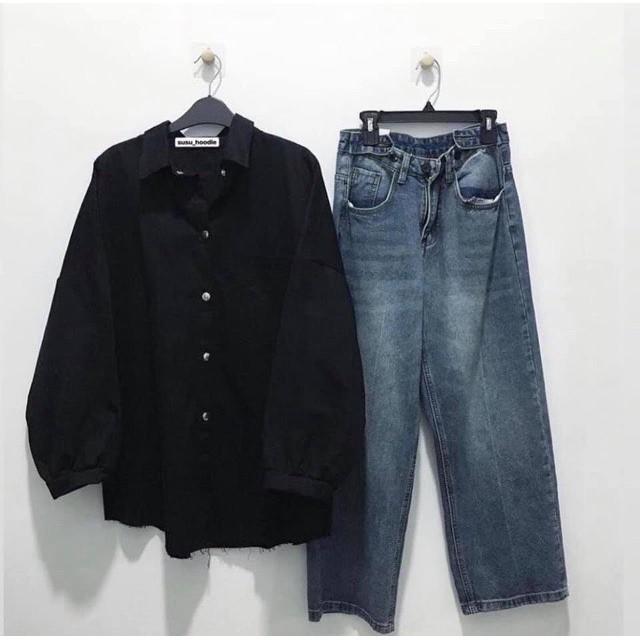 HCM 99K️ Hot Hot Quần Baggy Unisex Nữ BUN020