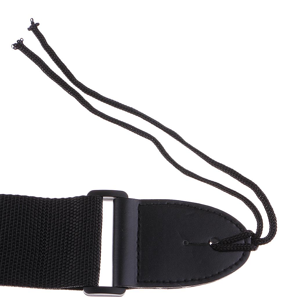 Sunnimix Có Thể Điều Chỉnh Dây Đeo Đàn Guitar Bass Dây Cho Đàn Guitar Bass Phụ Kiện 112 Cm Màu Đen