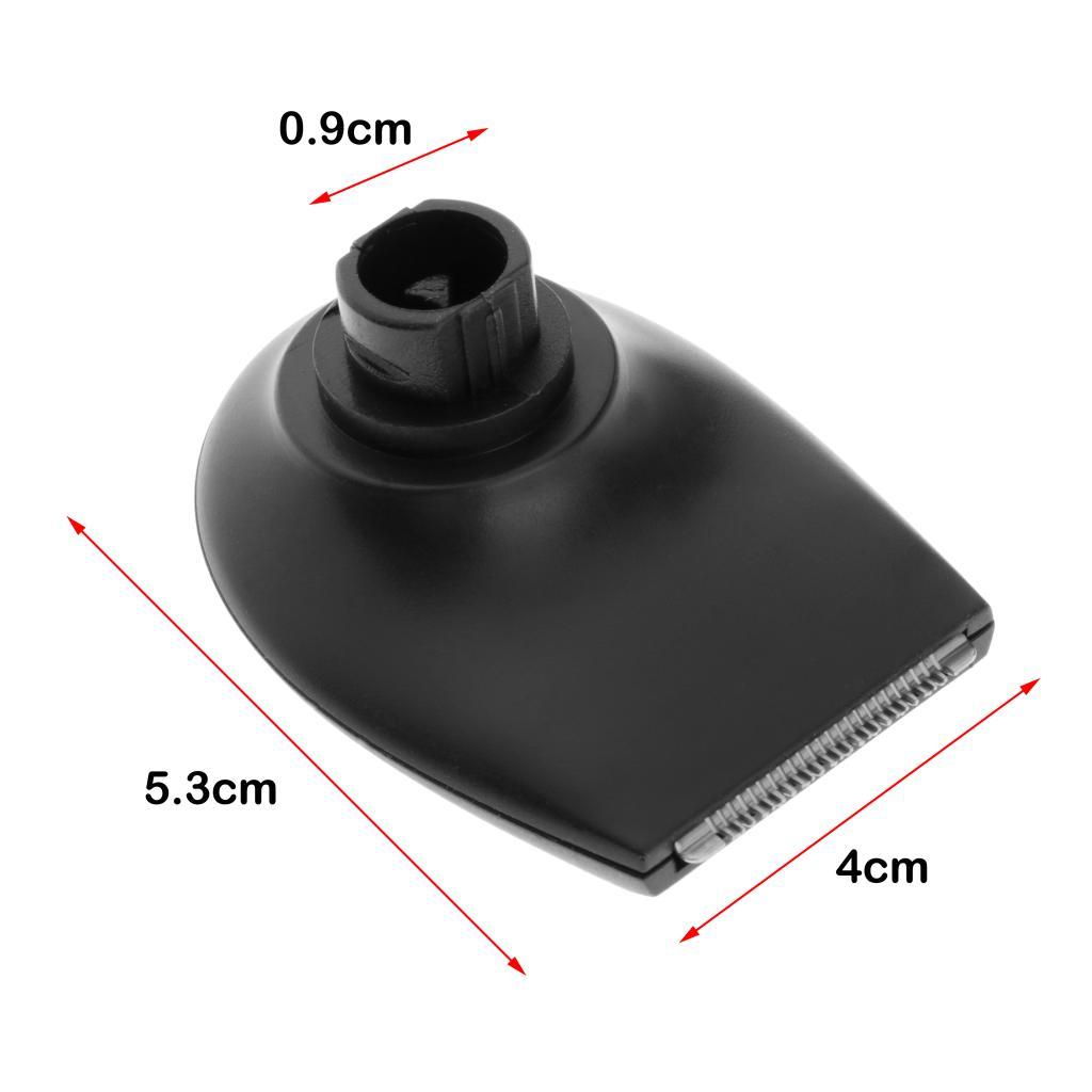 ABS Shaver Accessories Grooming Nose Hair Removal Face Cleaning Brush Black