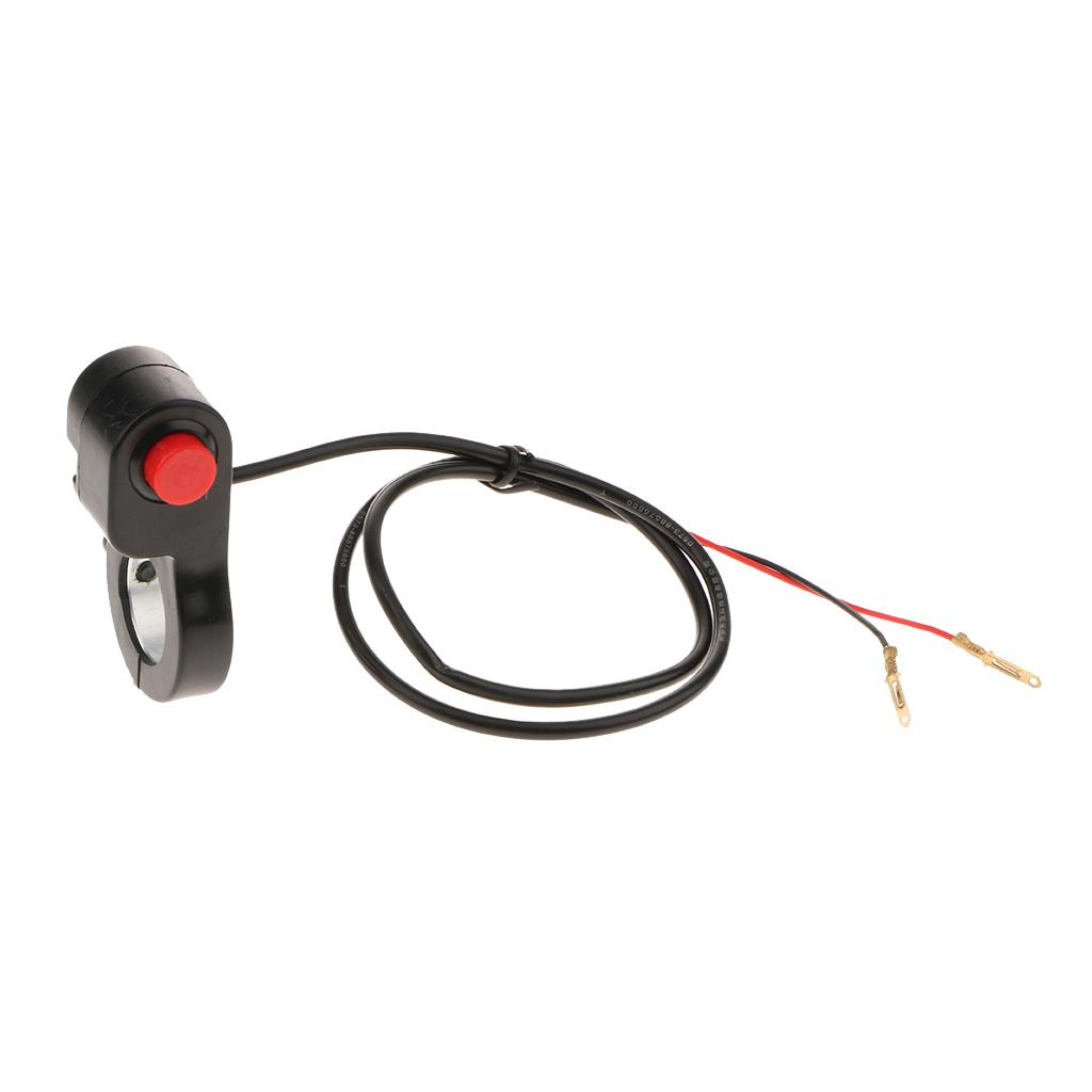7/8'' Handlebar Motorcycle Sport ATV Bike Horn Starter On Off Kill Switch