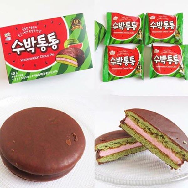 Bánh Chocopie Dưa Hấu Hàn Quốc 348gr