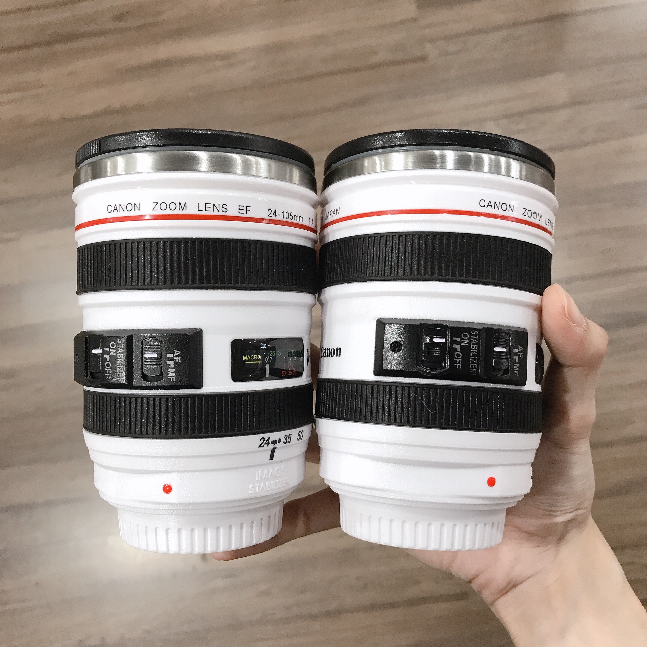 Bình nước LENS màu trắng