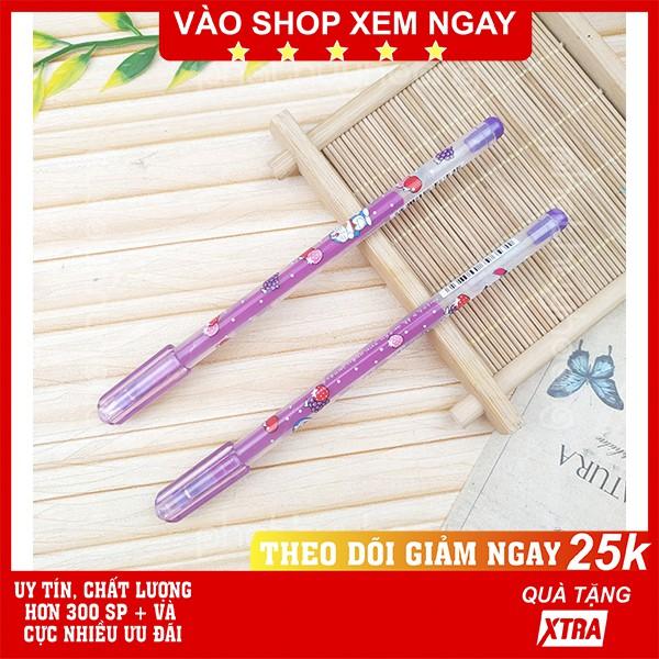 Combo 2 cây bút nước thơm mực tím mùi nho dễ chịu