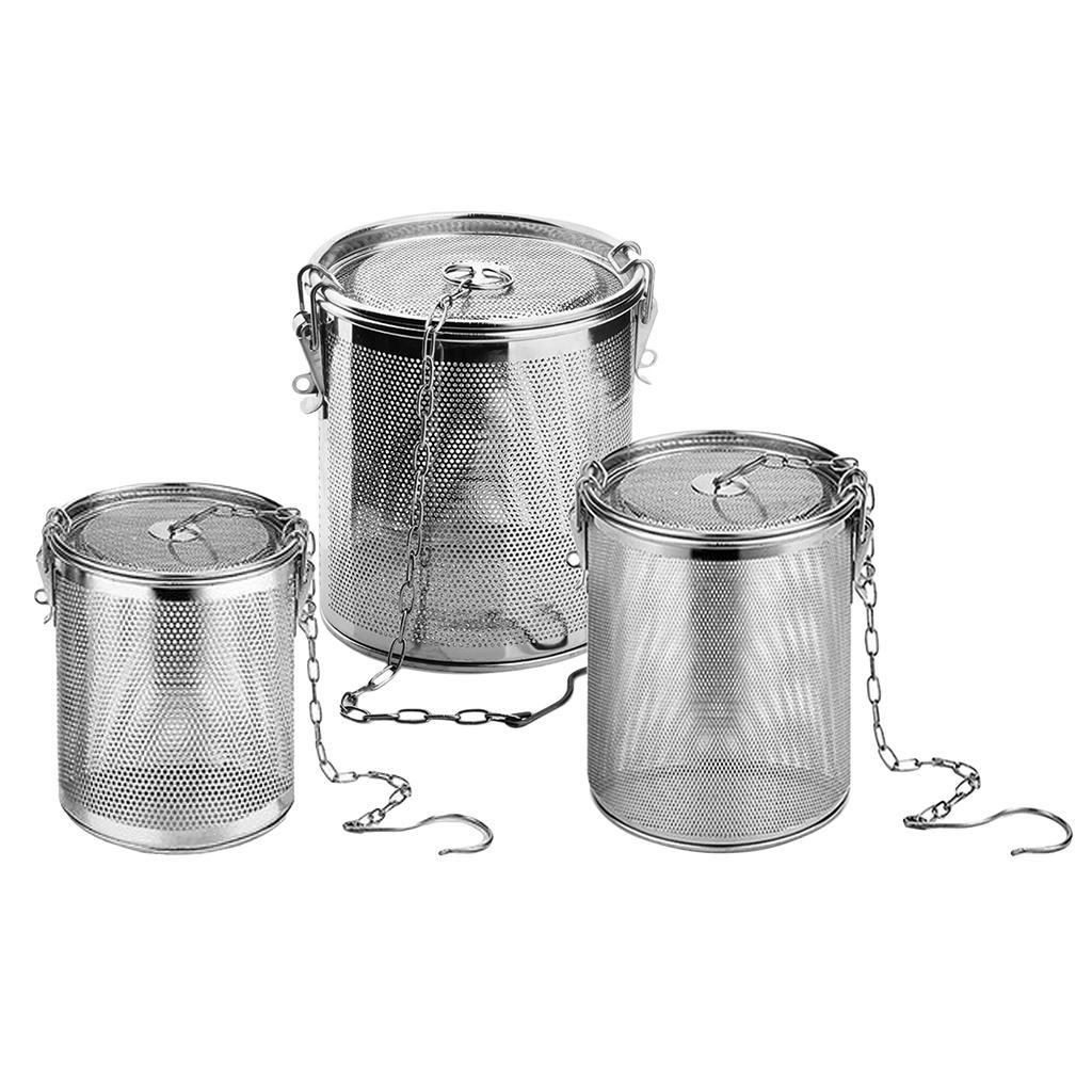 Stainless Steel Spice Seasoning Strainer Tea Ball Strainer 0.3L