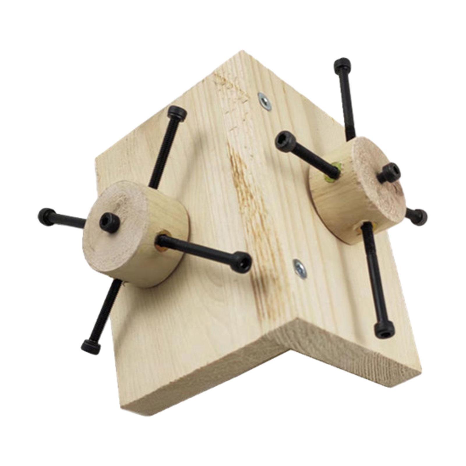 Hamster Wooden Foraging Toy, Exercise Wheel Toy, Mental Toy for Rats, Bunny, Small Pet, Chinchilla, Dwarf Hamster